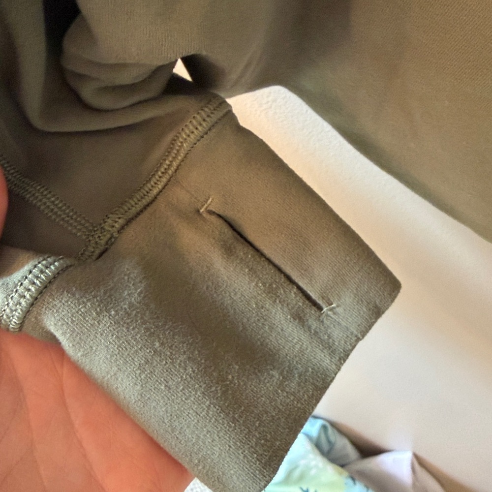 lululemon athletica Olive Green Turtleneck Pullover - Picture 3 of 5